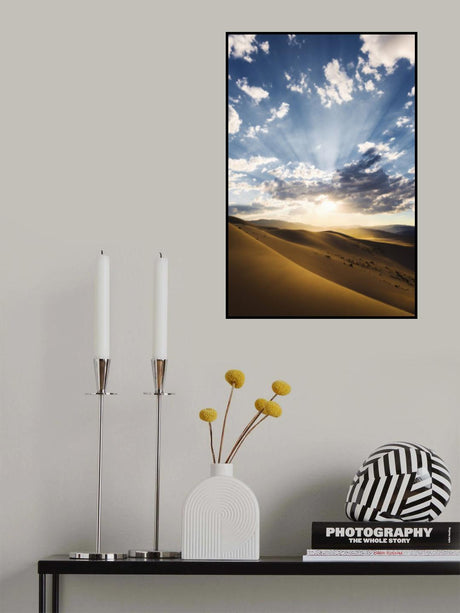 Desert Rays Poster och Canvastavla