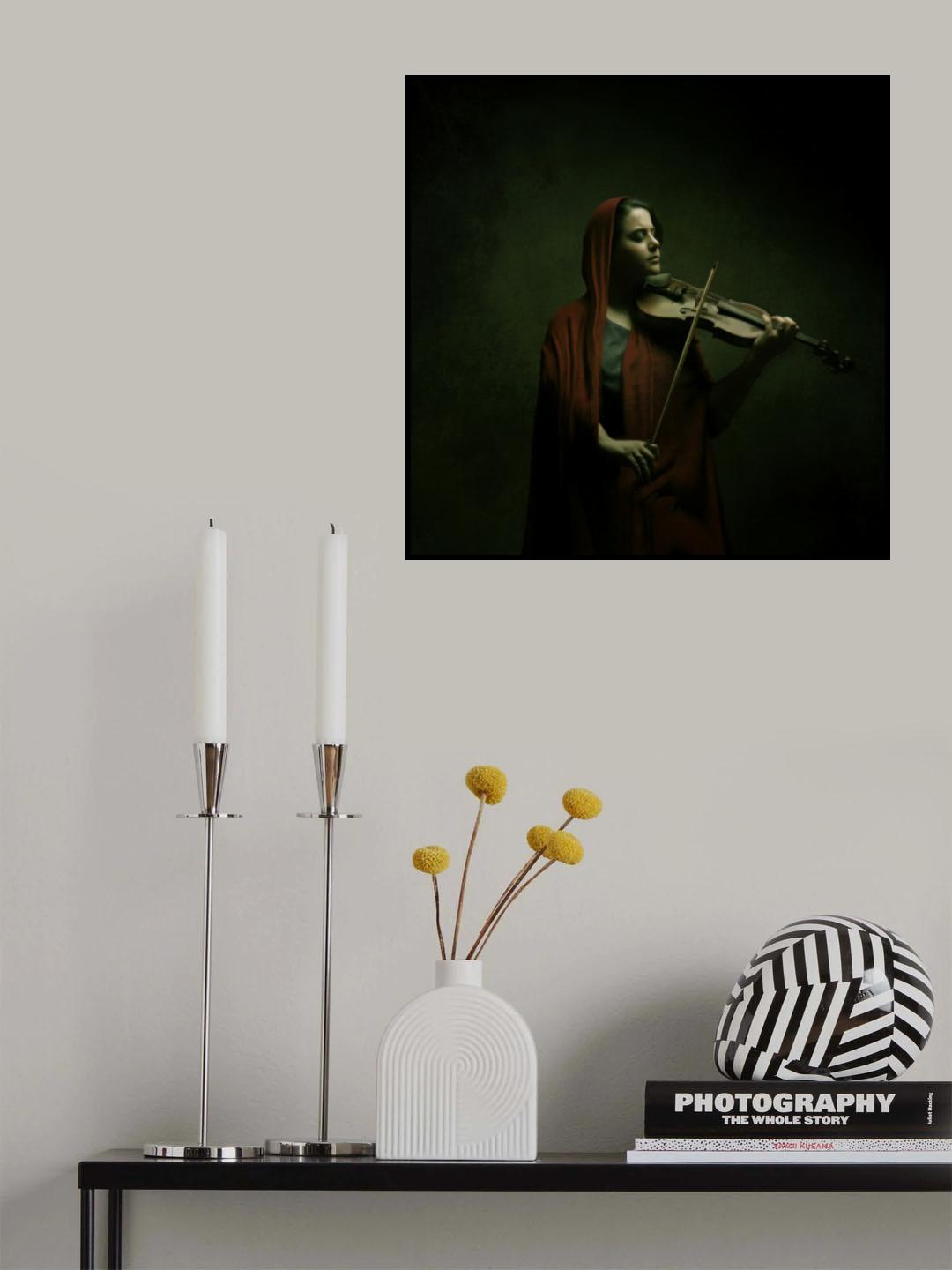 Persian Musician Poster och Canvastavla