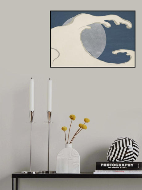 Waves and sun from Momoyogusa Poster och Canvastavla