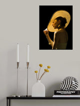 gold woman Poster och Canvastavla