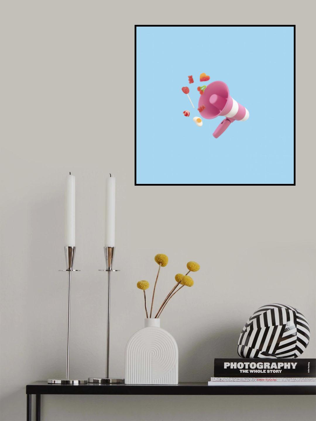 Sweet Words Wide Poster och Canvastavla