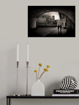 diving in the middle age Poster och Canvastavla