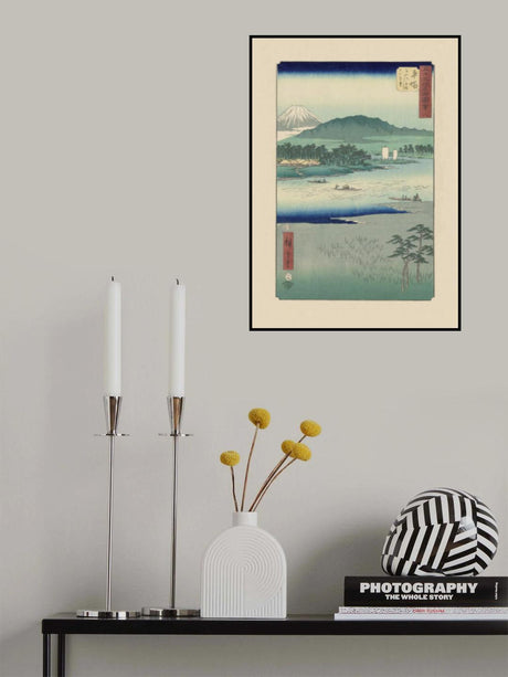 River Highway By Utagawa Hiroshige Poster och Canvastavla