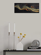 Flowing Color Poster och Canvastavla