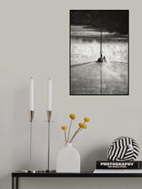 Sailing on the smoky river... Poster och Canvastavla