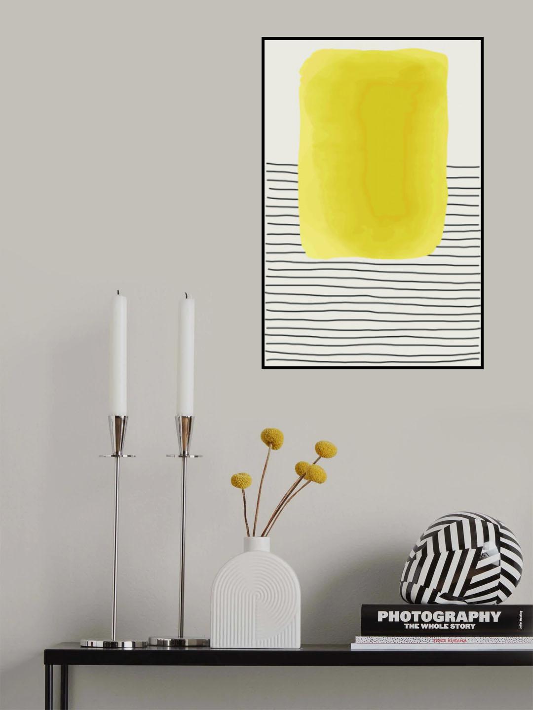 Abstract Color Vibe #3 Poster och Canvastavla