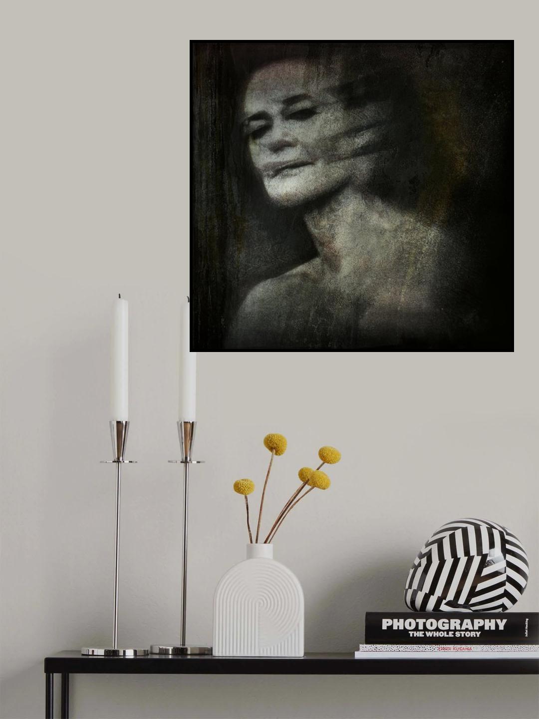 A Quiet Darkness (portrait) Poster och Canvastavla