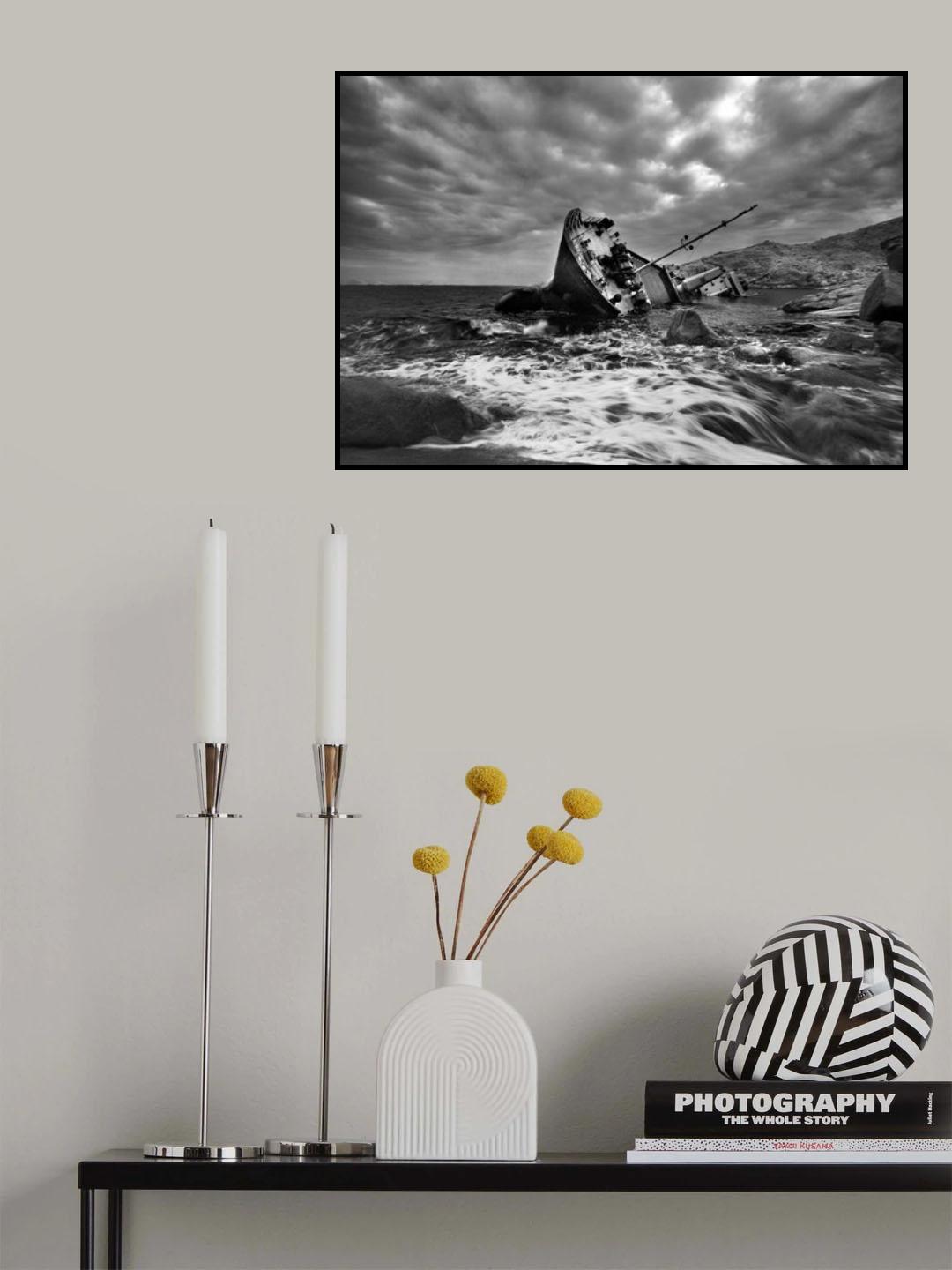Capsized Poster och Canvastavla