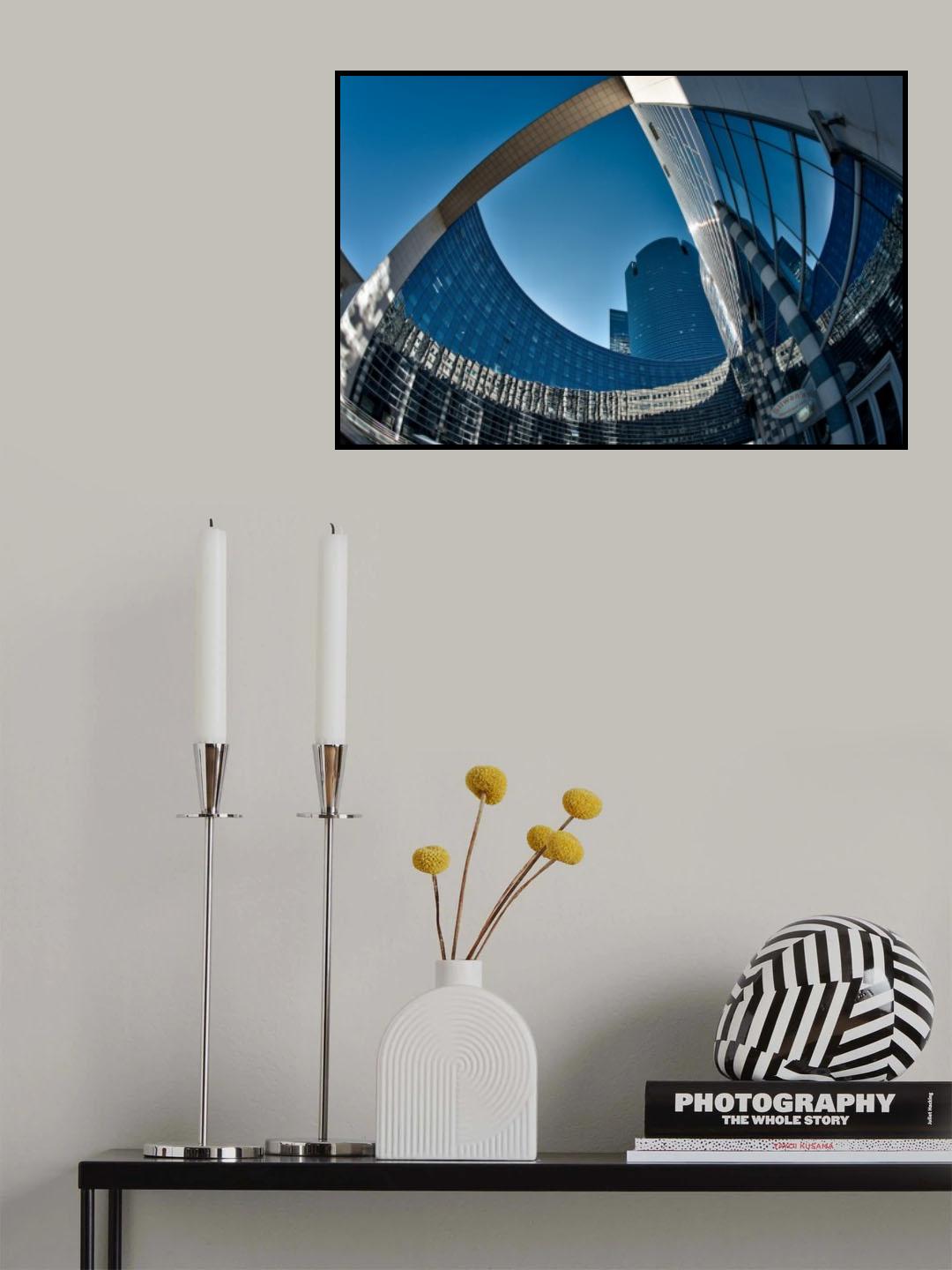 Defense color lines Poster och Canvastavla