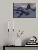 Overwhelming beauty of the Norwegian mountains Poster och Canvastavla