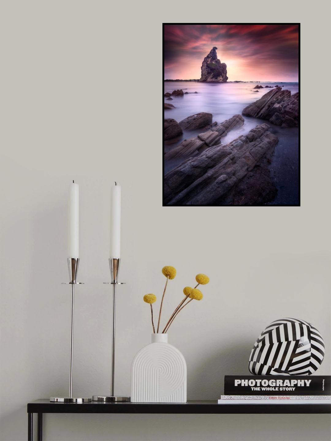 Cape of Layar Beach Poster och Canvastavla