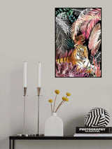 Jungle Tiger 01 Poster och Canvastavla