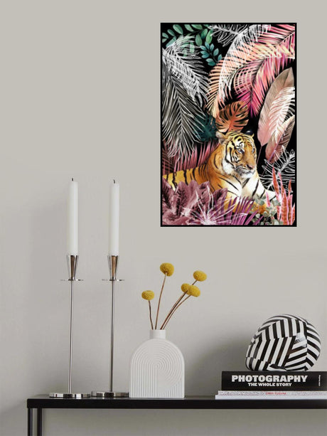Jungle Tiger 01 Poster och Canvastavla