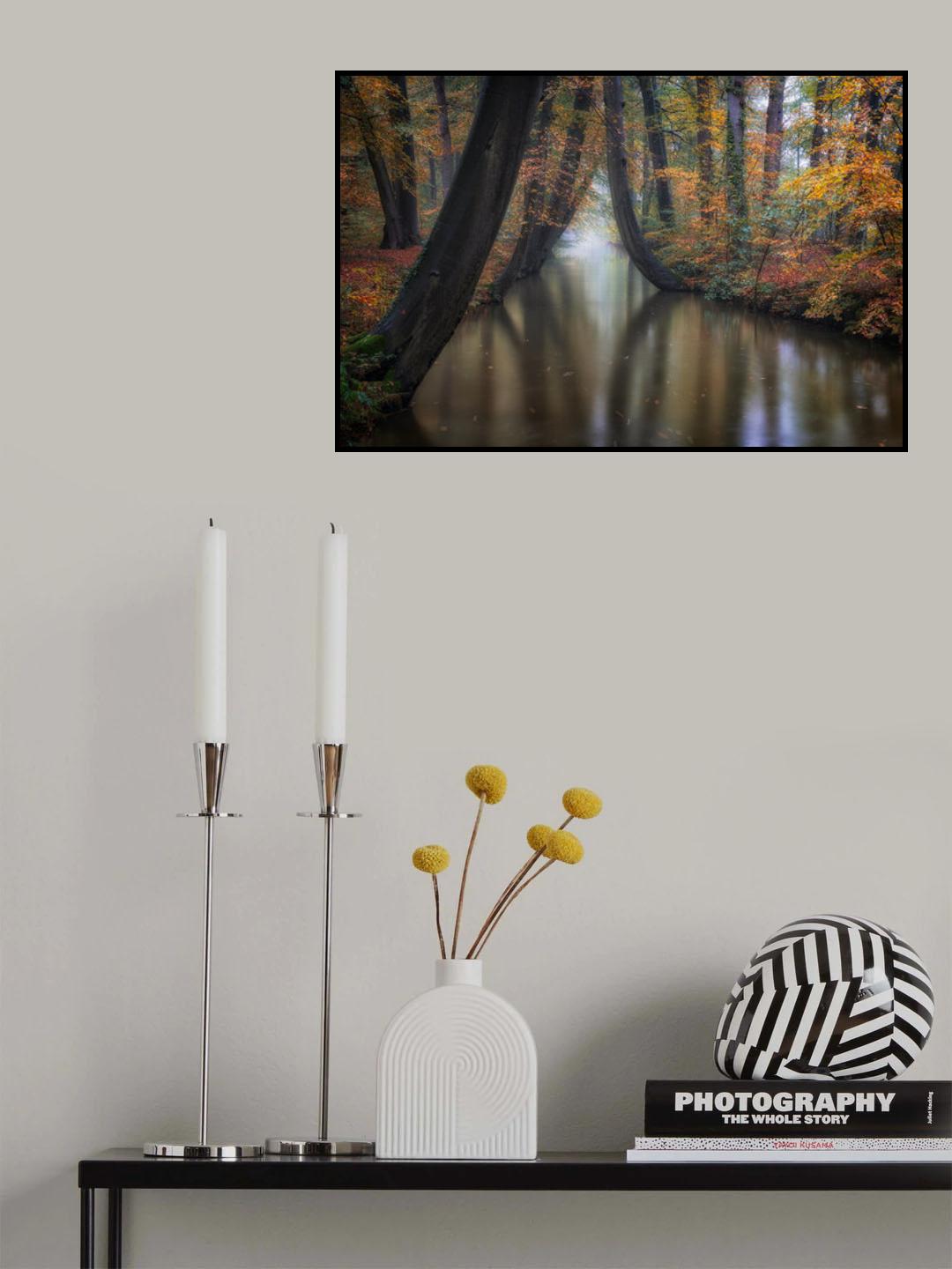 Enchanted autumn Poster och Canvastavla