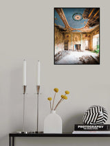 Abandoned Villa with Fresco Poster och Canvastavla