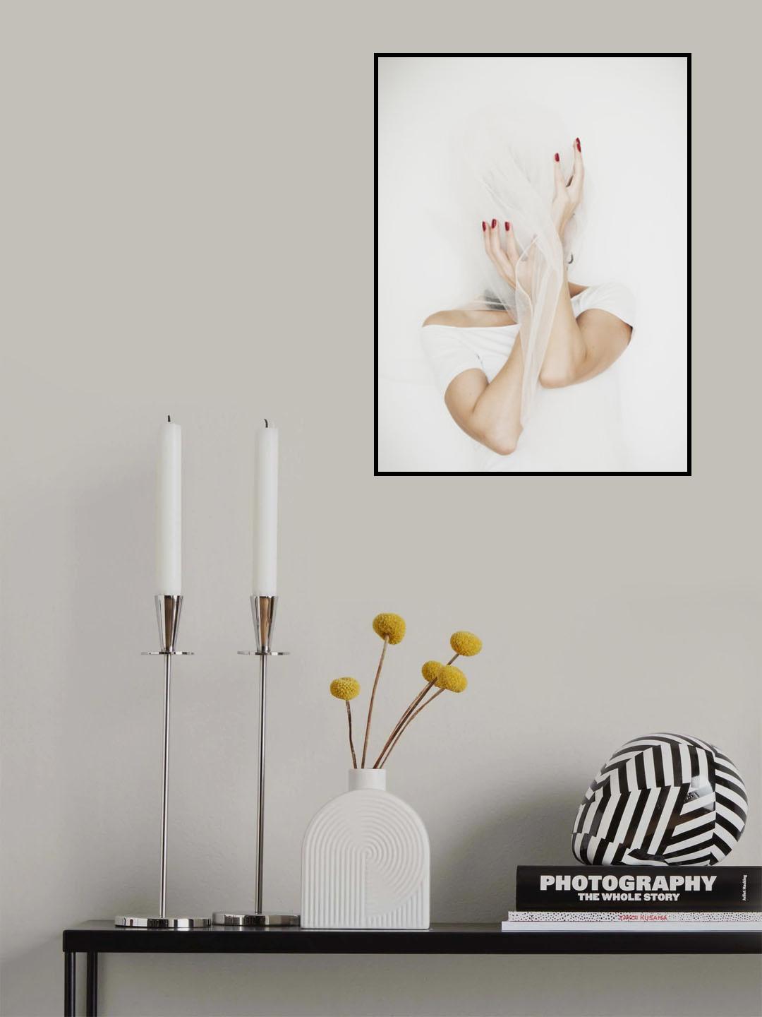 Human Sculpture Poster och Canvastavla