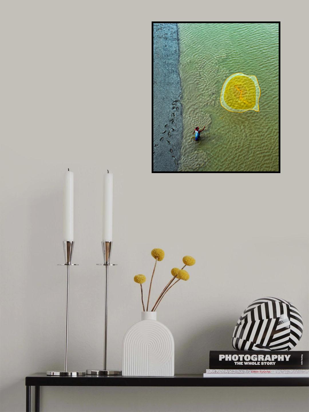 Fishing Poster och Canvastavla