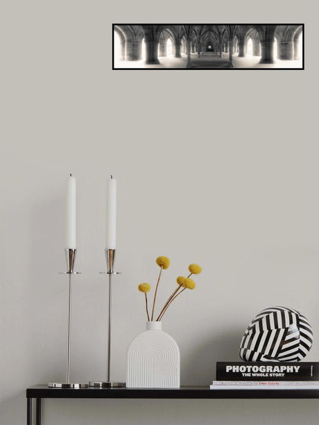 Figure in Space Poster och Canvastavla