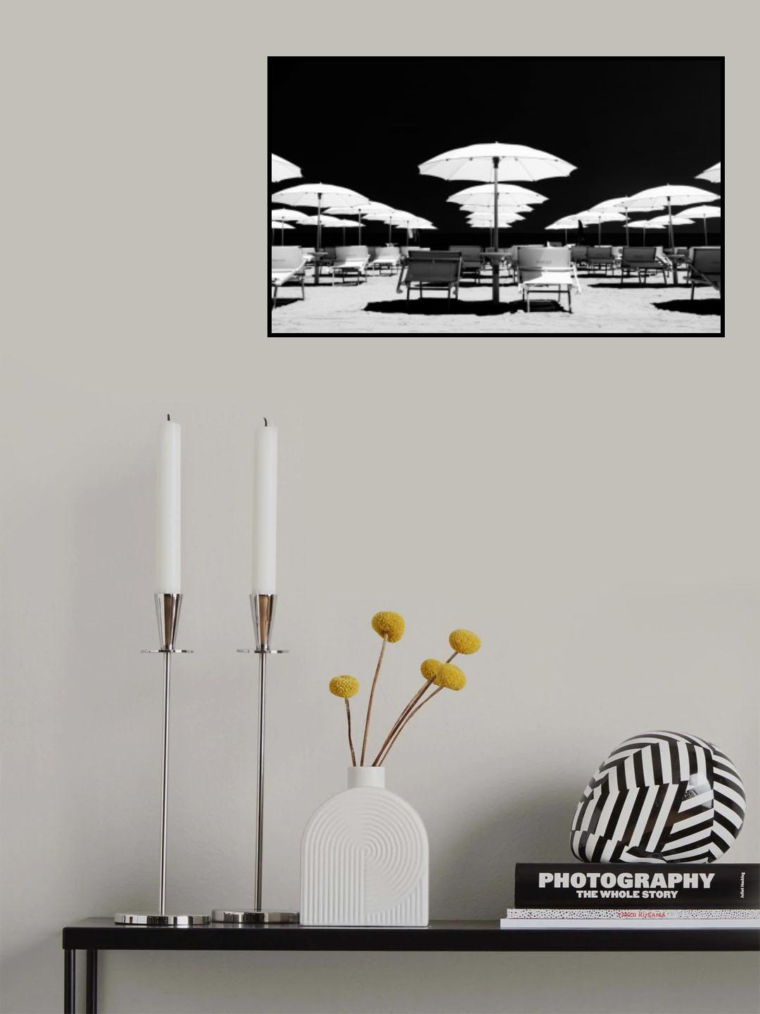 white sunshades - revised Poster och Canvastavla