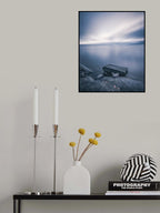 Grey lake Poster och Canvastavla