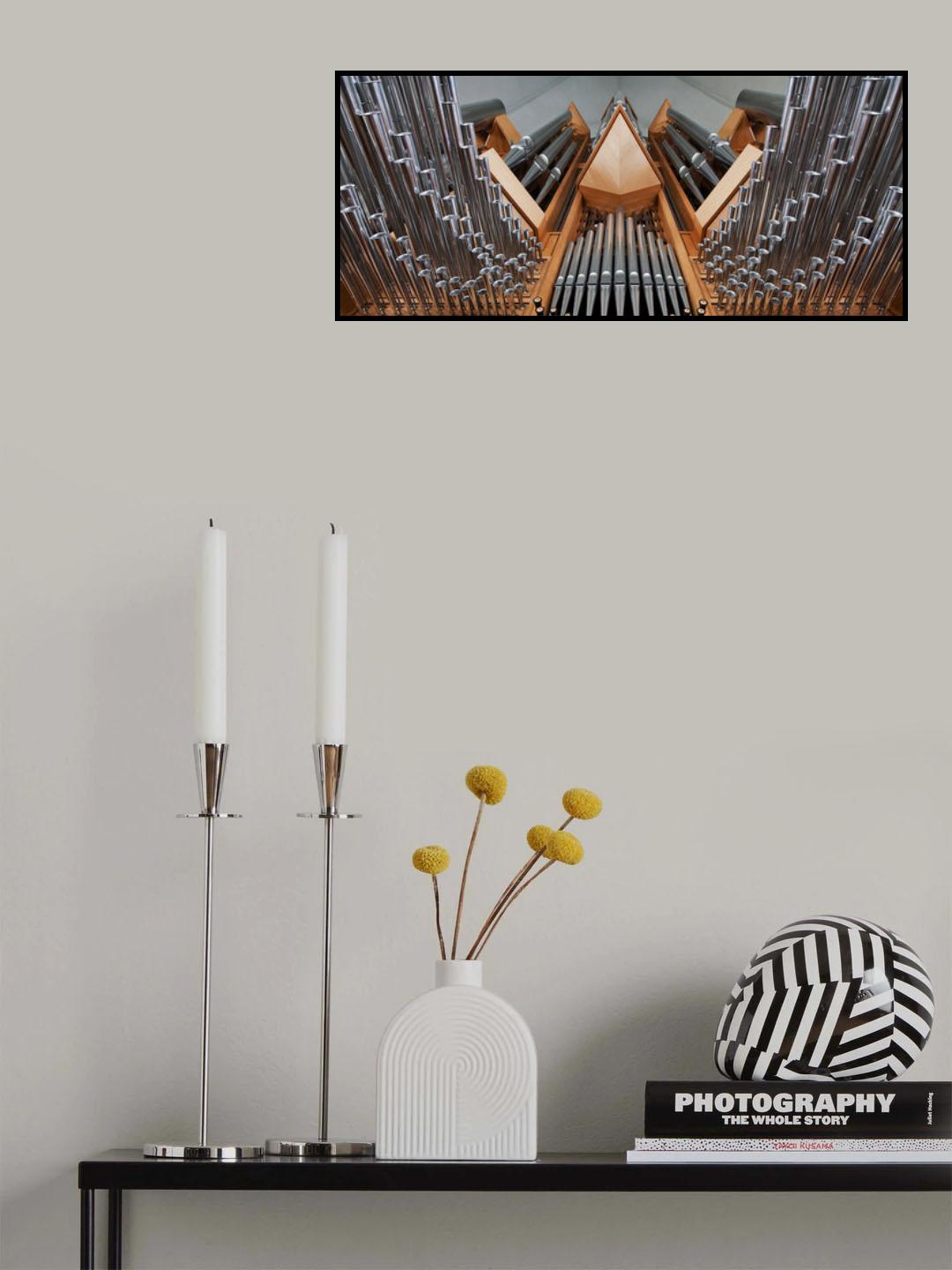 Organ Poster och Canvastavla