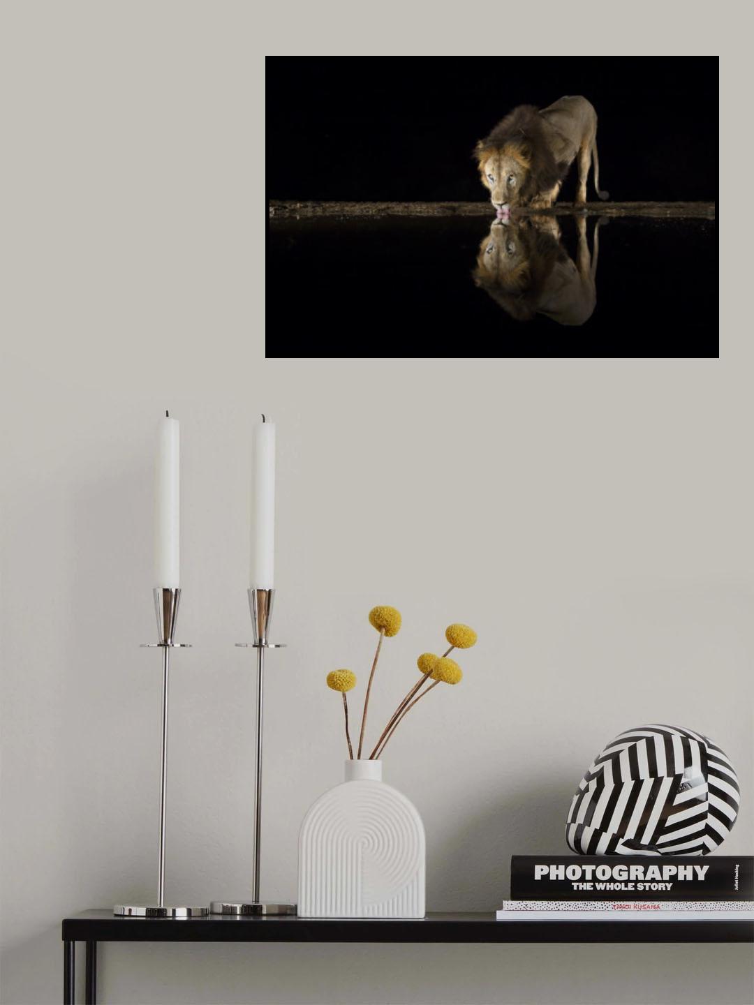 The king is thirsty Poster och Canvastavla