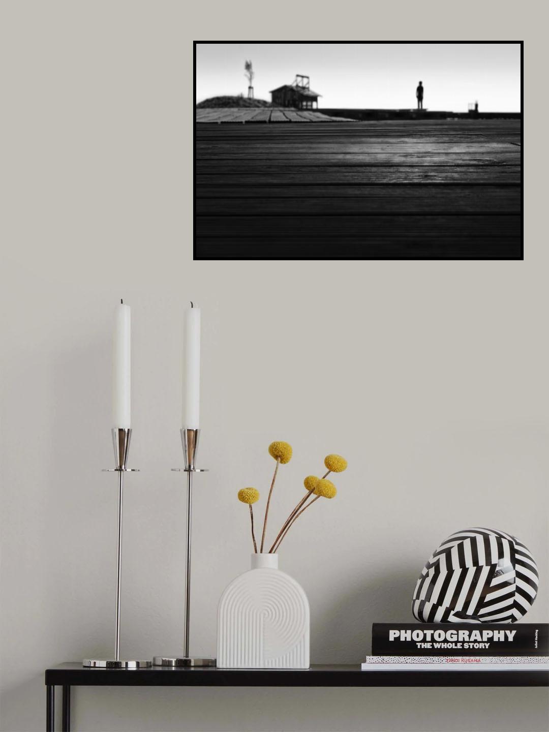 On Melancholy Hill Poster och Canvastavla