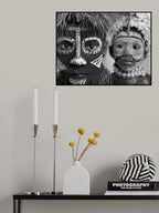 Tribal Portrait Poster och Canvastavla
