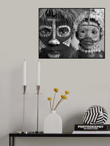 Tribal Portrait Poster och Canvastavla