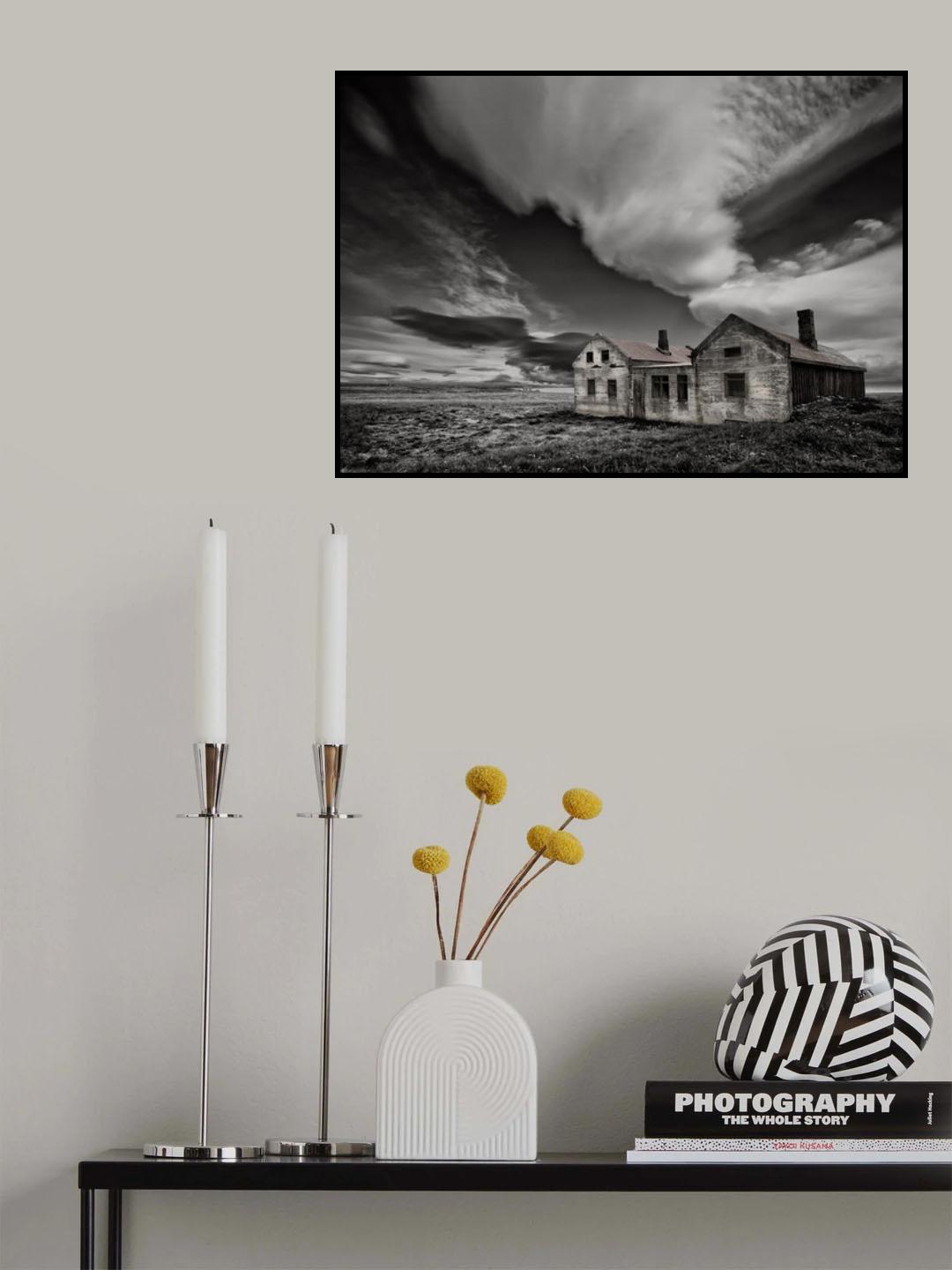 Broken Dreams (mono) Poster och Canvastavla