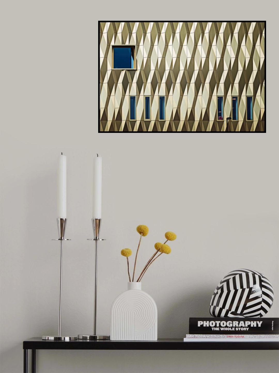 Wall pattern Poster och Canvastavla