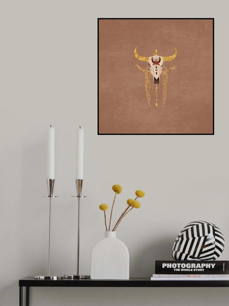 Skull01 Horizontal Poster och Canvastavla