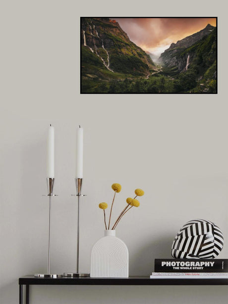 Valley Eden Poster och Canvastavla