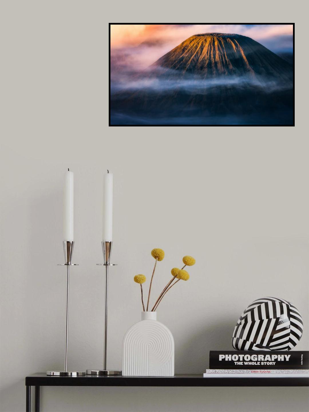 Morning Mount Bromo Poster och Canvastavla