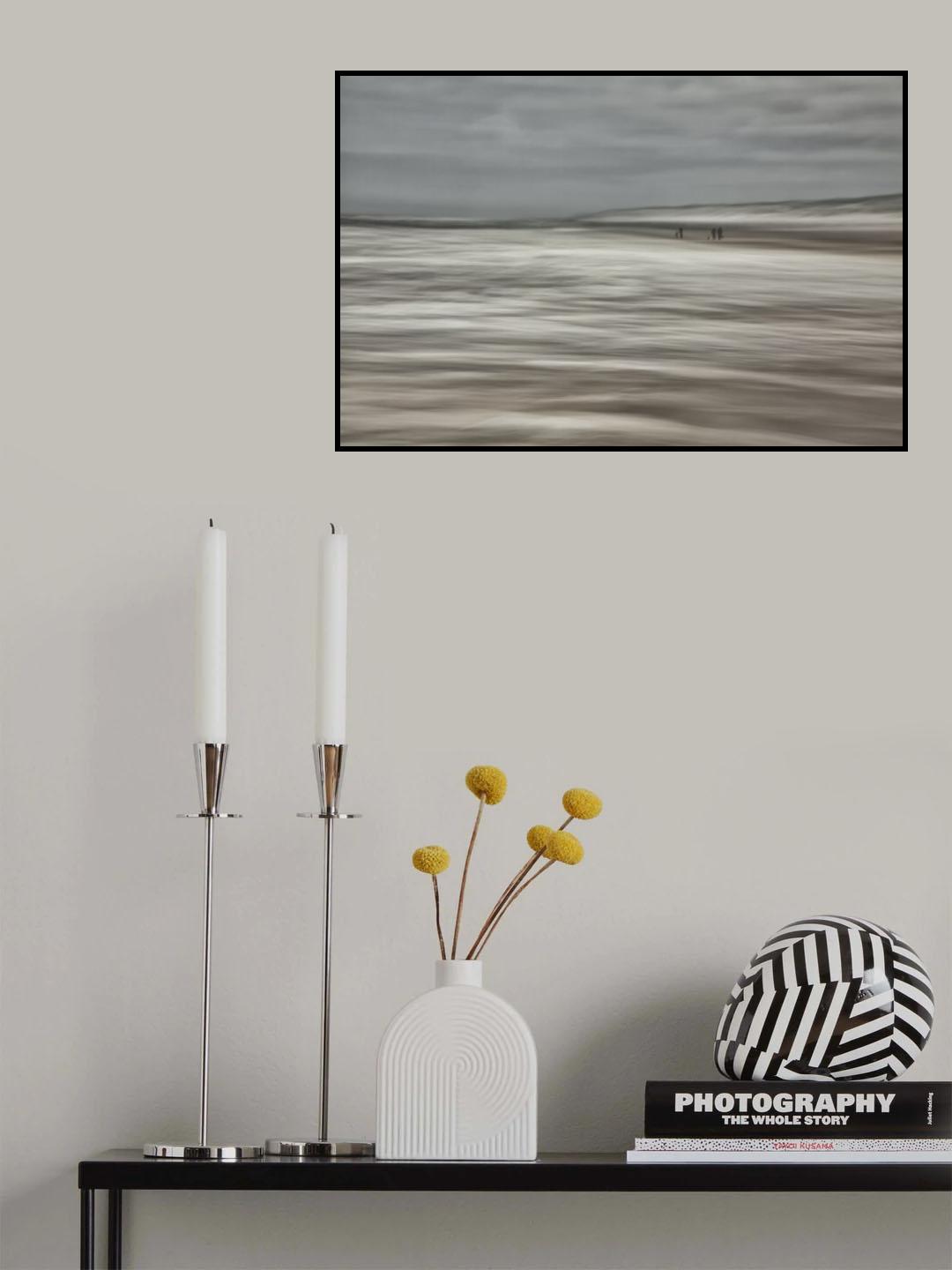 Dancing with light and weather ... Poster och Canvastavla
