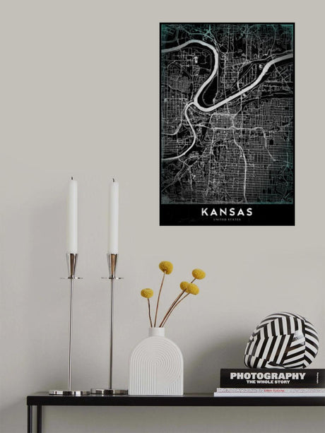 KANSAS Poster och Canvastavla