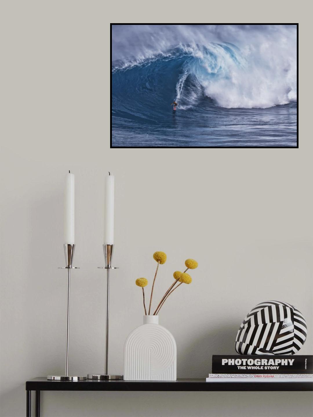 Jaws Poster och Canvastavla