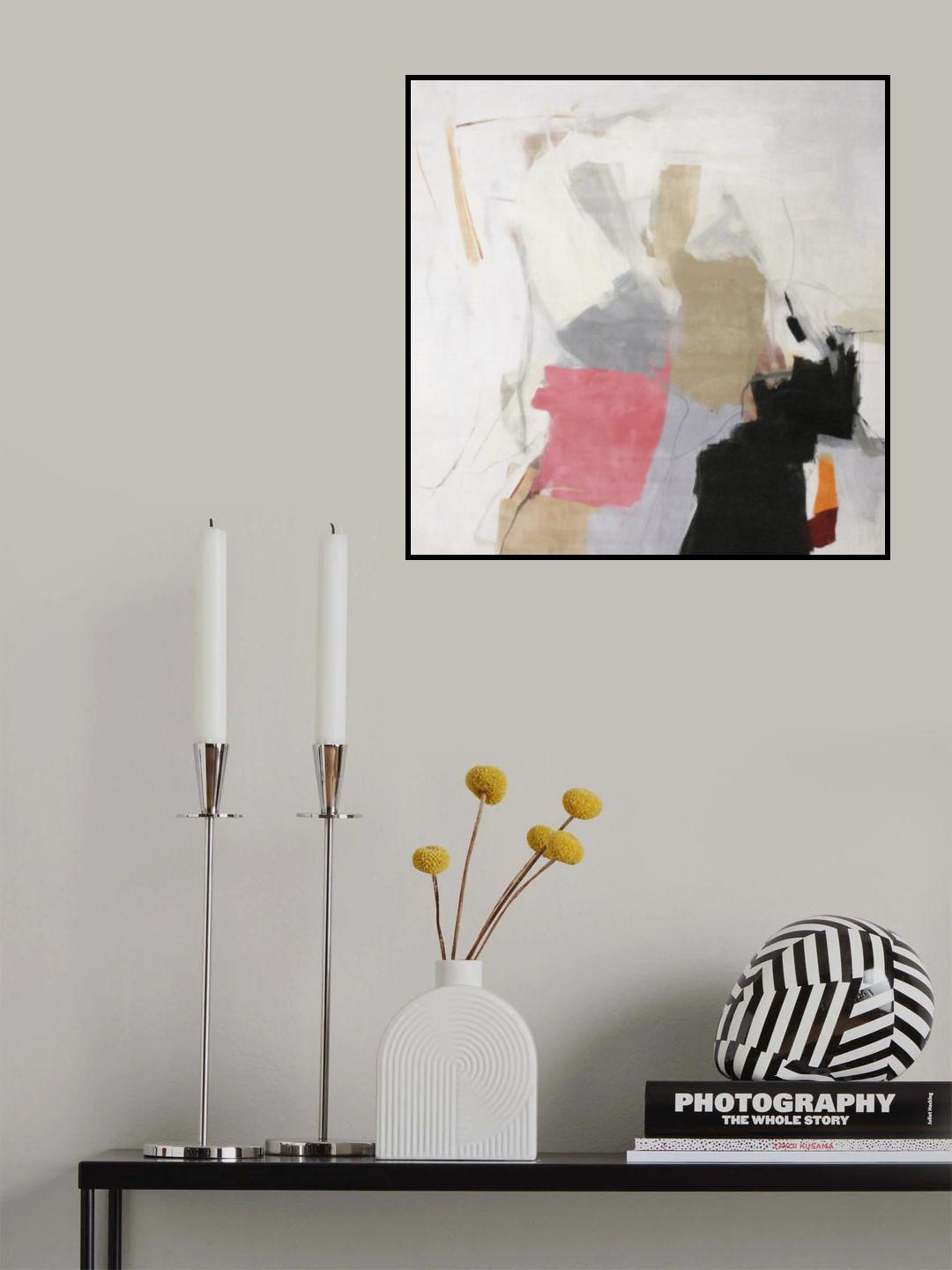 Action painting III Poster och Canvastavla