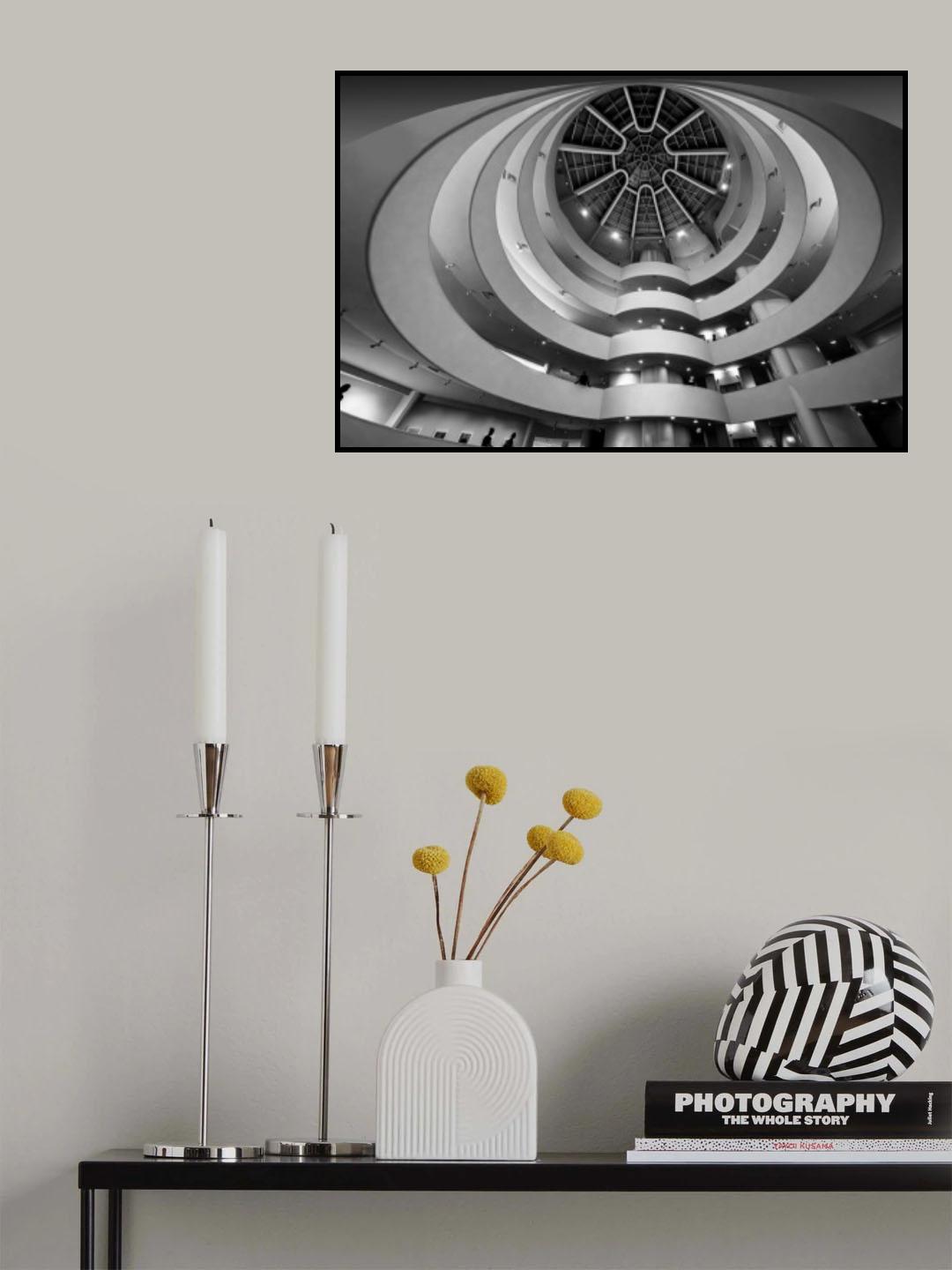 Guggenheim  Museum Poster och Canvastavla