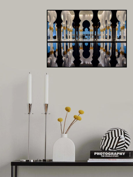 Blue Hour &amp; Reflection Poster och Canvastavla