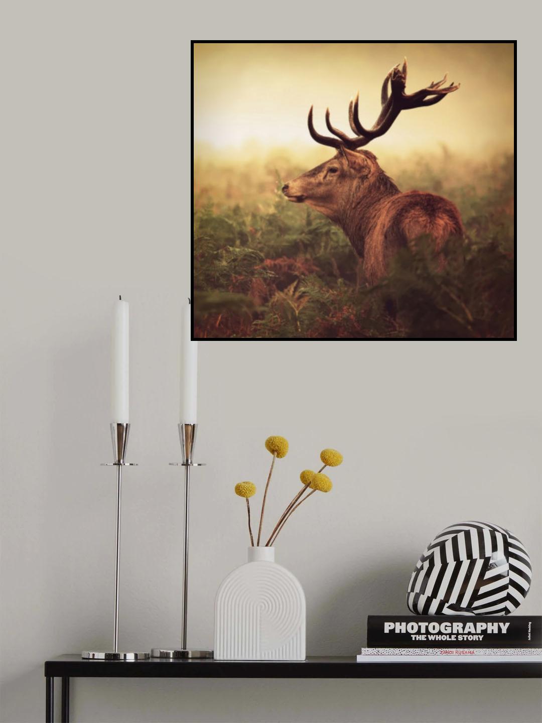 K I N G Poster och Canvastavla