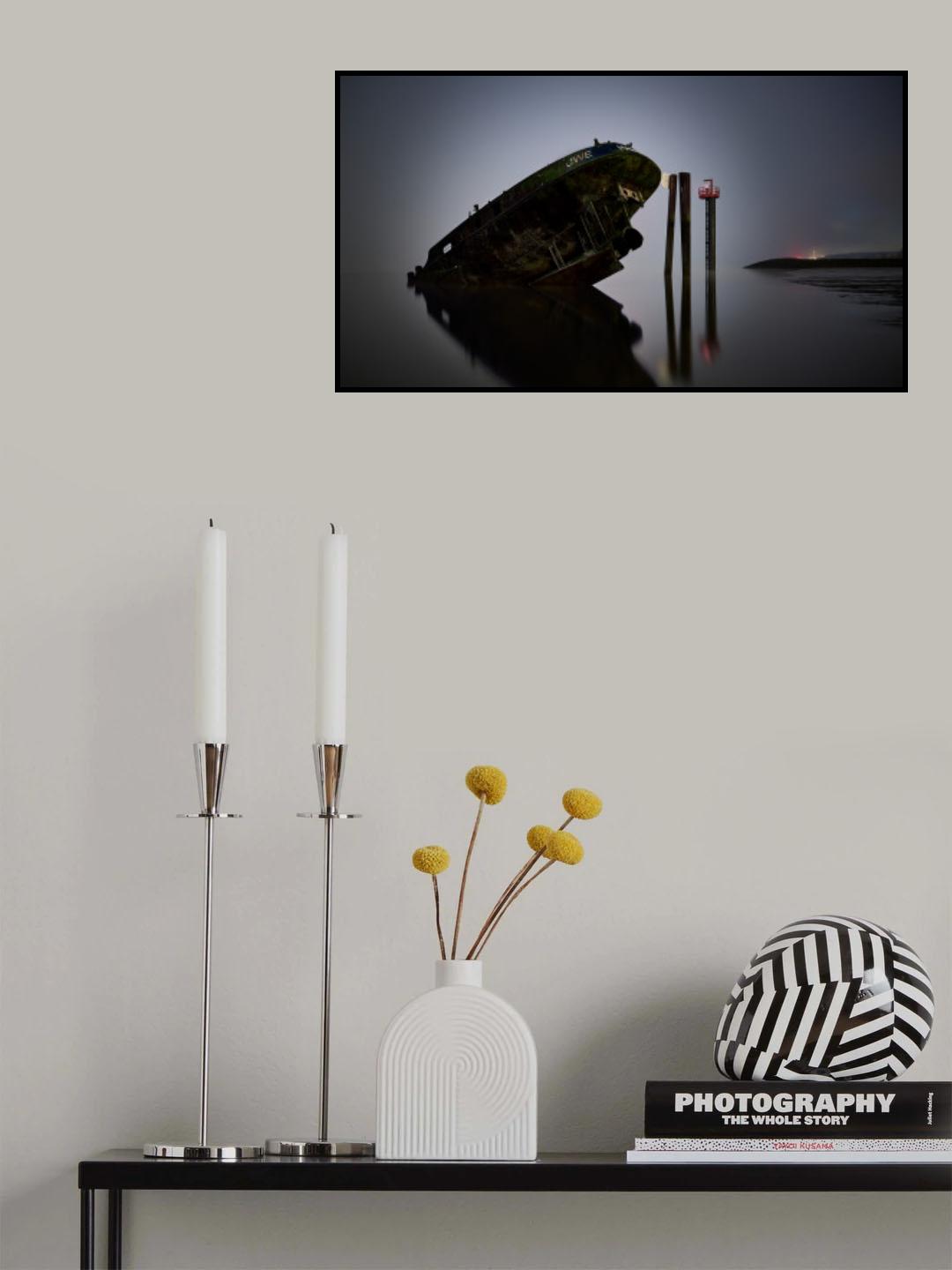 Shipwreck ’Uwe’ Poster och Canvastavla