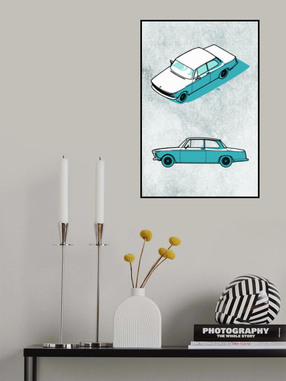 Minimal Car Series I Poster och Canvastavla