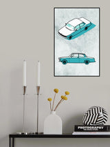 Minimal Car Series I Poster och Canvastavla