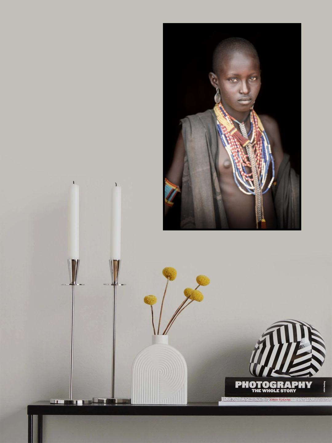 Girl of the Arbore Poster och Canvastavla