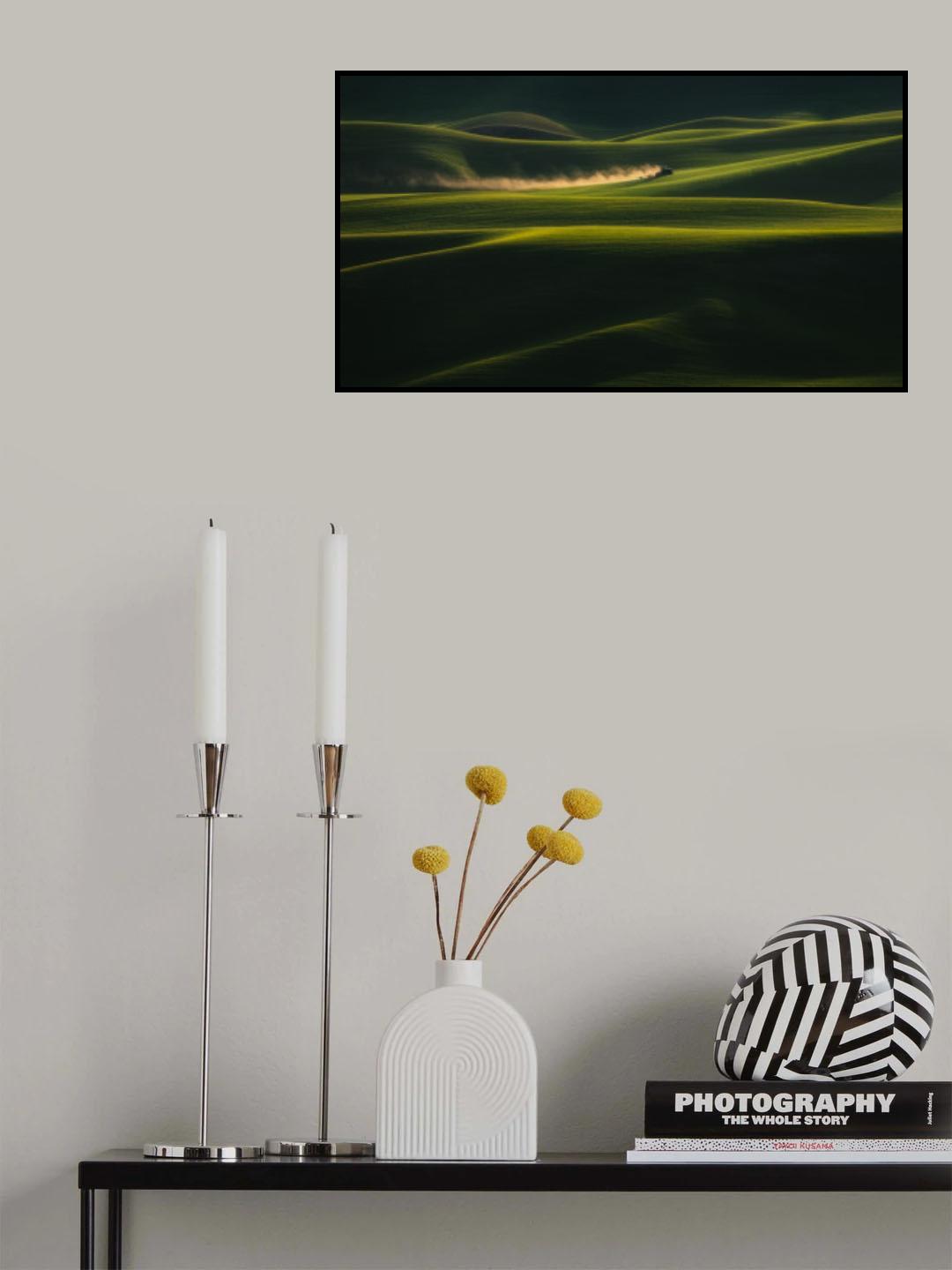 On The Rolling Hills Poster och Canvastavla