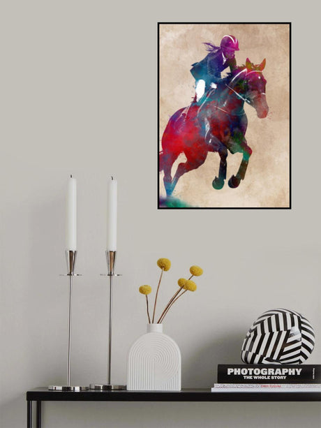 Horse Rider Poster och Canvastavla