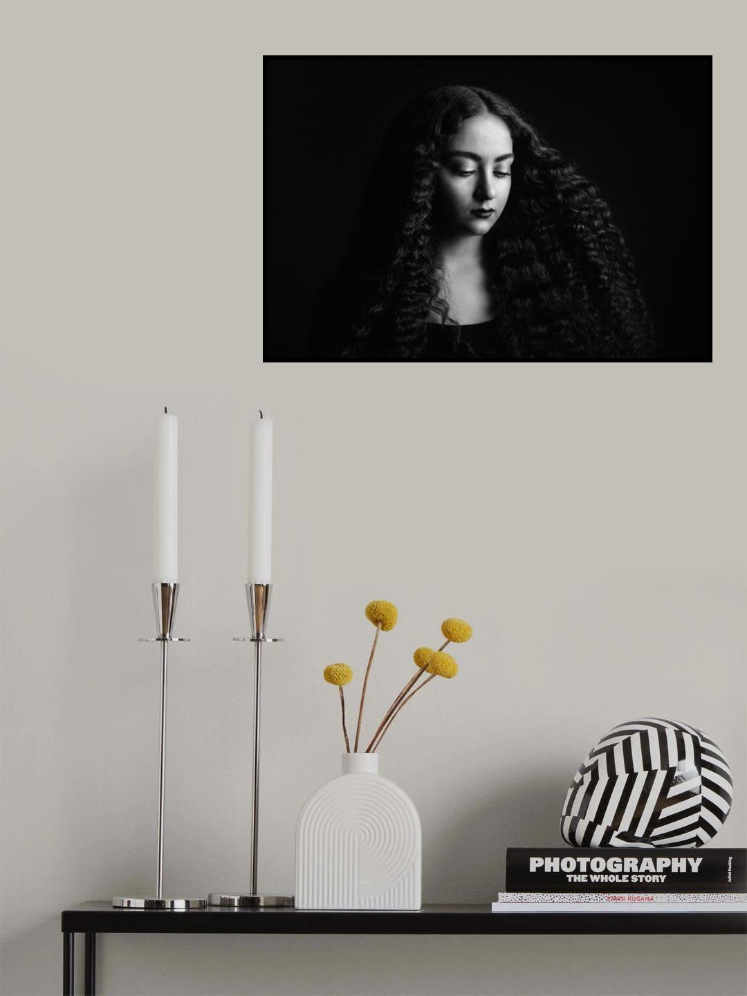 In The First Layers of Grief Poster och Canvastavla