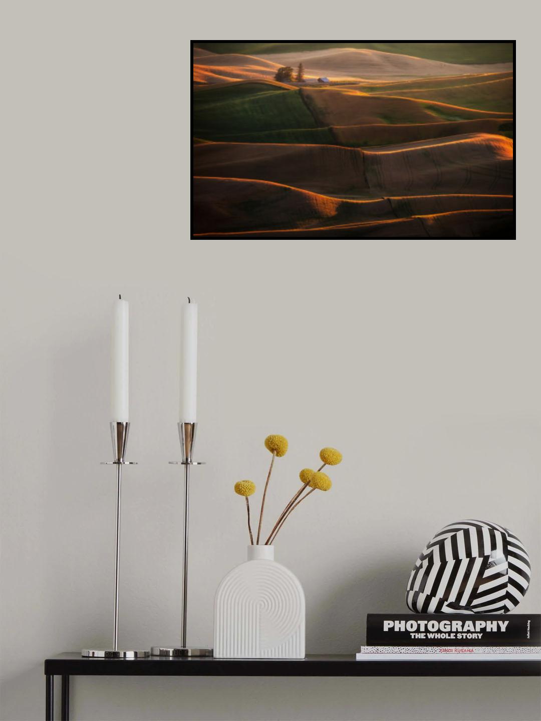 Palouse Fields Poster och Canvastavla