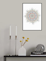 Mandala Fiesta Poster och Canvastavla